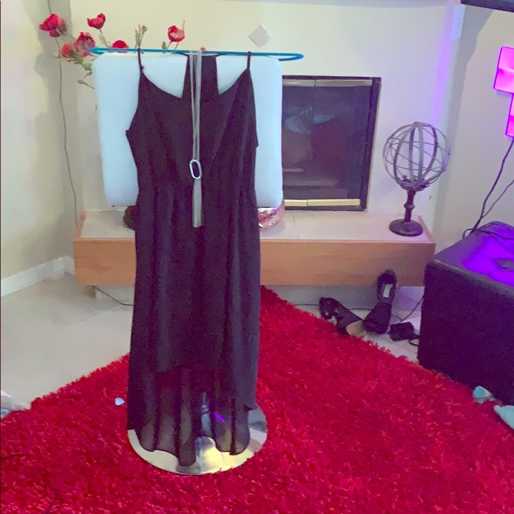 Forever21 Black High/Low dress